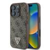 GUESS futerał do IPHONE 16 Pro Max GUHCP16XP4TDPW (PU Leather 4G Triangle Strass) brązowy