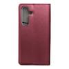 Etui z klapką na Samsung S25 Smart Magneto burgundowe