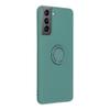 Futerał do Samsung A54 5G Silicone Ring zielony