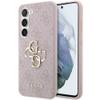 GUESS futerał do SAMSUNG A55 GUHCSA554GMGPI (4G Big Metal Logo) różowy