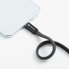 Kabel USB C do USB C Forcell F-Energy QC4.0 PD 3A 60W Cafule Flat 1,2 m CCFN23 czarny