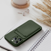 Futerał do Xiaomi Redmi 12 4G Card Case zielony
