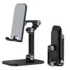 Uchwyt na telefon / tablet biurkowy składany Hoco (4,7" - 13") PH34 czarny