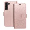 Etui z klapką na Samsung S22 Mezzo Book mandala złoto-różowe