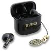 Słuchawki bezprzewodowe douszne Guess TWS Effect Printed Classic Logo & Charm czarne