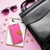 Etui z klapką na Samsung A71 Canvas Book różowe