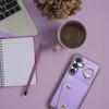 Futerał do Samsung A15 5G Wonder z portfelem liliowy