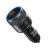 Transmiter samochodowy bluetooth Blue Star AutoHarmony QC3.0 PD 42W C81 szary