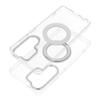 Etui na Samsung A56 Frame Circle Stand zgodne z MagSafe transparentne