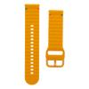 Pasek do zegarka 22 mm Titmo Strap S3 silicone żółty