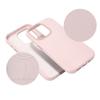 Futerał LEATHER MAG COVER kompatybilny z MagSafe do IPHONE 15 Pro różowy
