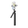 WiWU - Selfie stick Wi-SE012 z funcją tripoda i podwójną, wbudowaną lampą LED