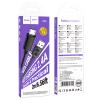 Kabel USB A do Micro USB Hoco 2,4A 2 m X88 czarny