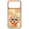 NIMMY futerał BIG EYED TEDDY POODLE do IPHONE 18 Pro/17 Pro brązowy