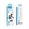 Kabel USB A do Micro USB Hoco 2,4A 1 m X110 czarny