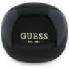 Słuchawki bezprzewodowe douszne Guess TWS Flat Classic Logo Electroplated czarne