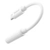Adapter AUX USB C do Jack 3,5 mm Hoco LS30 biały
