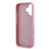 GUESS futerał do IPHONE 16 Plus GUHCP16MHG4SGP (Fixed Glitter Big 4G) różowy