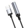 Adapter USB A do zapalniczka samochodowa Hoco 0,3 m UA30 czarny