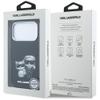 KARL LAGERFELD futerał do IPHONE 18 Pro/17 Pro kompatybilny z MagSafe (Bodies Sketch) czarny