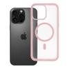 Futerał do iPhone 16 PRO MAX Flexline Mag Cover zgodny z MagSafe różowy