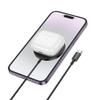 Ładowarka indukcyjna Hoco 2A 15W zgodna z MagSafe z wyświetlaczem CW61 czarna