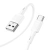 Kabel USB A do USB C Hoco 3A 1 m X83 biały