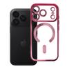 Etui na iPhone 18 Pro / 17 Pro Electro Mag Cover zgodne z MagSafe burgundowy