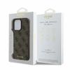 GUESS futerał do IPHONE 16 Pro GUHCP16LG4GFBR (PU 4G Classic) brązowy