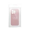 Etui na iPhone 18 Pro / 17 Pro Silicone 2mm (camera protection) pudrowy róż