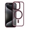 Futerał do iPhone 15 PRO Matte Mag Cover zgodny z MagSafe czerwony