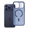 Futerał do iPhone 17 PRO MAX Flexline Mag Cover zgodny z MagSafe granatowy