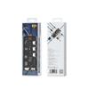 WiWU - HUB 11w1 CB011 Type-C do USB3.0x3+USB2.0x1+SD/TF(2.0)+HDMIx1+RJ45+VGA+PD+Audio