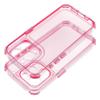 Futerał do iPhone 13 Matrix Clear pudrowy róż