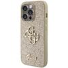 GUESS futerał do IPHONE 15 Pro GUHCP15LHG4SGD (Fixed Glitter Big 4G) złoty