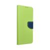 Kabura FANCY Book do SAMSUNG A03 granatowo limonkowy