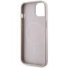 GUESS futerał do IPHONE 14 kompatybilny z MagSafe GUHMP14SHGCFSEP (GCUBE Stripes) różowy
