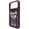 NIMMY futerał GLASSES COOL DOG do IPHONE 18 Pro Max/17 Pro Max fioletowy