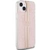 GUESS futerał do IPHONE 15 GUHCP15SH4PSEGP (4G Gold Stripe) różowy