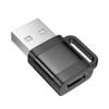 Adapter OTG USB A do USB C Hoco 3A UA31D czarny