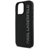 KARL LAGERFELD futerał do IPHONE 16 Pro Max KLHCP16XRBKGVCK (3D Rubber Elongated Glitter) czarny