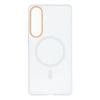 Futerał do Samsung S26 PLUS Go Orange zgodny z MagSafe transparentny