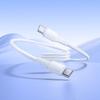 Kabel USB C do USB C Hoco 3A 60W 1 m X120 biały