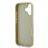 GUESS futerał do IPHONE 16 Plus GUHCP16MHG4SGD (Fixed Glitter Big 4G) złoty