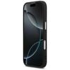 GUESS futerał do IPHONE 17 kompatybilny z MagSafe GUHMP17SPGTSPSK (Grained PU Triangle Logo) czarny