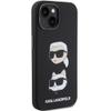 KARL LAGERFELD futerał do IPHONE 15 KLHCP15SSDHKCNK (Silicone KC) czarny