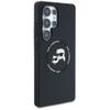 KARL LAGERFELD futerał do SAMSUNG S25 Ultra KLHMS25LSKCHTCK (Magnetic Silicone Double Heads) czarny