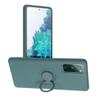 Futerał SILICONE RING do SAMSUNG S20 FE / S20 FE 5G zielony