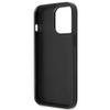 GUESS futerał do IPHONE 13 Pro GUHCP13LPSATPK (Saffiano Double Card Triangle) czarny