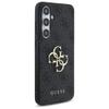 GUESS futerał do SAMSUNG S24 FE GUHCS24FE4GMGGR (HC PU 4G Big Metal Logo) szary